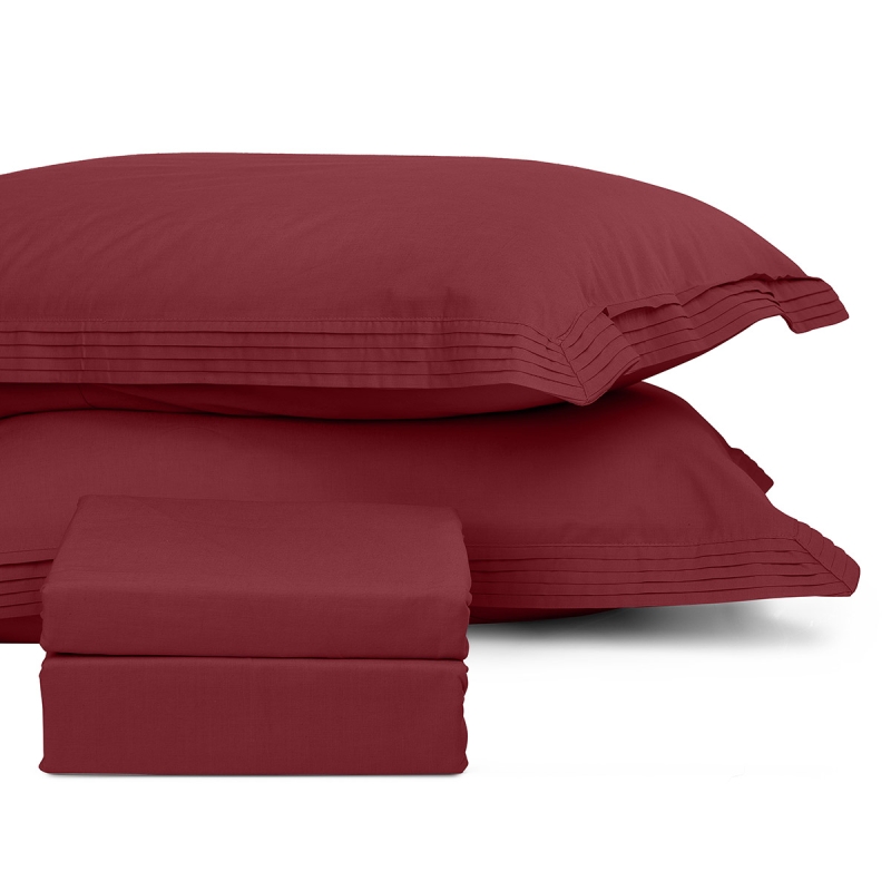Single Quilt Cover Set Monochrome Nonstop Art1850 160x240 Bordo